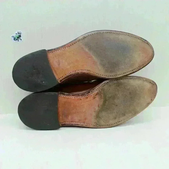 Allen Edmonds Delray Men's Brown Leather Split Toe Oxfords Shoes Size US 11B - Picture 10 of 10